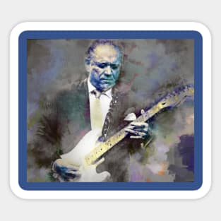 Jimmie Vaughan Sticker